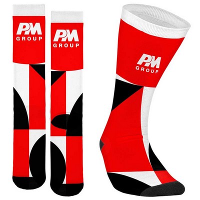 Jacquard Knit Dress Socks