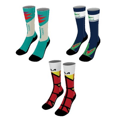 19" Dye Sublimated Socks (Pair)